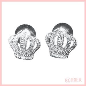 Juicy Couture Crown Stud Earrings
